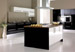 Fusion Black with White Fitted Kitchen