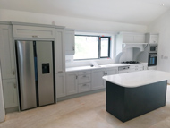 Fitted Kitchen White with Island