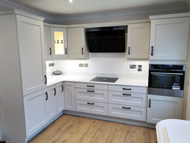 Exquisite White Fitted Kitchen