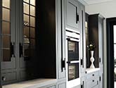 Iona Oak InFrame and Graphite Painted Fitted Kitchen Design