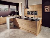 Tavola Light Oak Fitted Kitchen Design